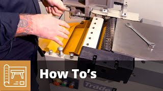 How to set up a planer thicknesser [upl. by Orel]