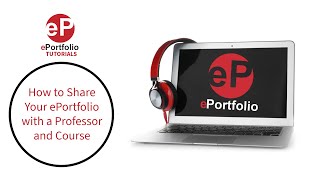 How to Share Your ePortfolio with a Professor and Course [upl. by Plato]