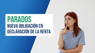 Parados nueva obligación en la Declaración de la Renta [upl. by Blandina85]