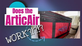 ArticAir Portable Cooler Review  TakingOff Ep 101 [upl. by Eidnam442]