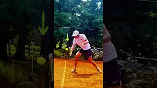 Slice your backhand like Roger Federer the wizard slicebackhand federer tennistechnique tennis [upl. by Nela]