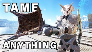 How to Easily TRAP and TAME Most Dinos ► Ark Fjordur [upl. by Holds]