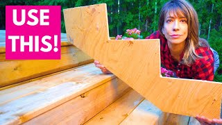 Building Deck Stairs What Nobody Tells You [upl. by Mccready]