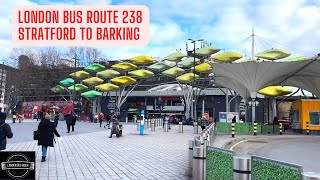 Positive Vibes LONDON BUS 238 Ride to Barking Join me on Board [upl. by Liauqram]