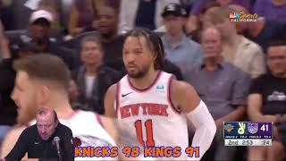 NBA Refs Disrespect Jalen Brunson 42 points with 4 free throws [upl. by Faulkner960]