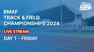 LIVE  British Masters Athletics Track amp Field Championships 2024  Friday [upl. by Hameerak110]