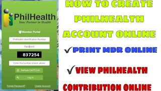 HOW TO CREATE PHILHEALTH ACCOUNT ONLINE  PAANO GUMAWA NG PHILHEALTH ACCOUNT ONLINE [upl. by Ahseirej]