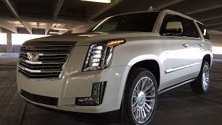 2015 Cadillac Escalade Platinum  TestDriveNowcom Review with Steve Hammes  TestDriveNow [upl. by Enyleuqcaj362]