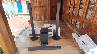 SONY HTS700RF 1000W 51 HOME THEATRE UNBOXING MALAYALAMIDUKKIKAARAN [upl. by Pogah]