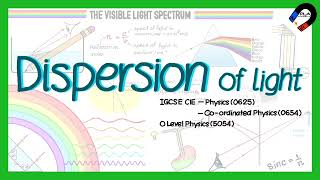 Dispersion of light for IGCSE Physics GCE O level Physics [upl. by Limann]