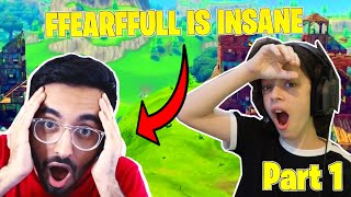 WATCH WHAT HAPPENS  MET FFearFFul IN RANDOM DUOS  800K SUBSCRIBERS  FORTNITE  PART 1 [upl. by Silverman]