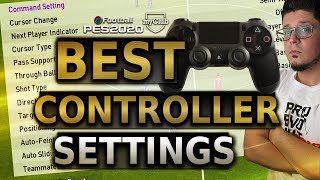 PES 2020 BEST Contoller Settings For Online  PS4 [upl. by Ariday572]