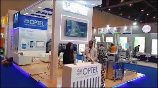 Pharma ProampPack Expo2024 at Hitex Centre  Hyderabad  OPTEL GROUP exhibition hitex robotics [upl. by Rollet]