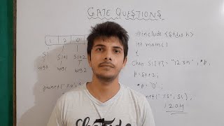 gate questions on pointers in c  solution in detail  gate questions on c pointers  part 1 [upl. by Aneehta]