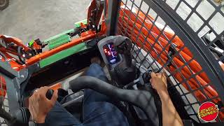 REGEN tutorial DPF Process Kubota Skid Steers Loaders [upl. by Aynom]