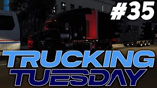 Double Delivery Tulsa to Wichita to Lamar  Trucking Tuesday 35 ATS PC [upl. by Inele]