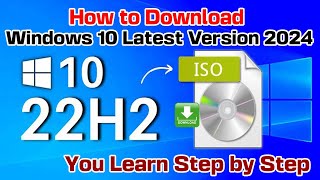 Easy Way to Download Secret ISO File Windows 10 Update 22h2x64 Image ISO An Amazing Tutorial Repost [upl. by Yellac629]