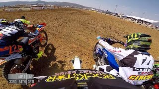 GoPro Gautier Paulin FIM MXGP 2018 RD18 Turkey Moto 1 [upl. by Rior]