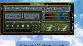 Winamp Skin Modern Classic [upl. by Attiuqihc]