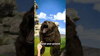 How To Escape A Grizzly Bear Attack 😨 [upl. by Tjader690]