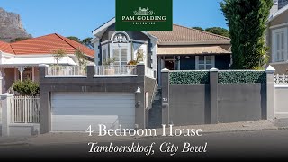 4 bedroom house for sale in Tamboerskloof  Pam Golding Properties [upl. by Tletski]