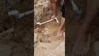 leakage pipe repairplumbing plumber shorts [upl. by Anastas]