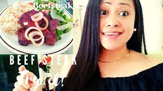 Beef Steak  Beefsteaks  Panlasang Pinoy Beefsteaks [upl. by Jamaal]