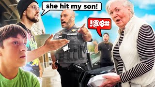 Random Grandma Hit My Son I Called Police FV Hibachi Dinner Storytime [upl. by Okin]