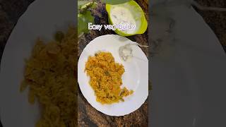 Easy pulav for beginners bachelor yt cooking shorts youtubeshorts [upl. by Ikkela]