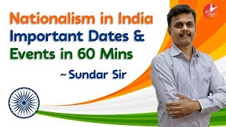 Nationalism in India  Important Dates amp Events in Indian History  CBSE Class 10 Social Science [upl. by Samantha]