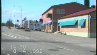 Gamla skotten och volvo år 1992 Västervik [upl. by Anyal843]