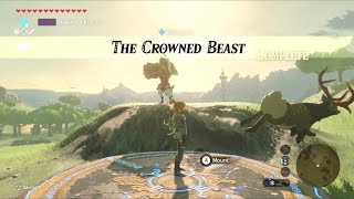 The Crowned Beast Shrine Quest Guide  Mezza Lo Shrine  Zelda BotW [upl. by Carmina]