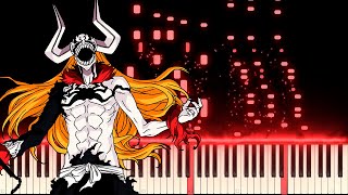 How To Play BLEACH — VASTO LORDE Theme Synthesia Piano Tutorial  2023  REUPLOAD [upl. by Elodea]