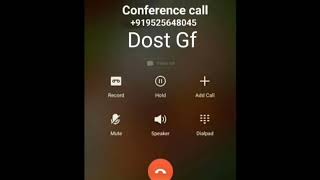 call ringtone VS Dost ke Gf ke sath call prank call recording [upl. by Alletsirhc]