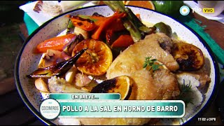 Pollo a la sal al horno con vegetales asados [upl. by Anastasia]