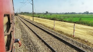 Lucknow to Barabanki full journey ft Malhour to Barabanki 3rd and 4th track work update [upl. by Arley]