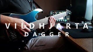 Vildhjarta  Dagger Guitar Cover [upl. by Laerol]