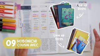 Hobonichi Cousin Avec chat ✹ 2025 Line up [upl. by Chubb]