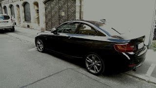 BMW M235i First Drive  Lovely Exhaust Notes [upl. by Solracnauj297]