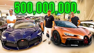 Inside Dubai Billionaires 500000000 Car Dealership ANDREW TATES BUGATTI [upl. by Amre240]