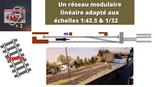 Un réseau modulaire linéaire adapté aux échelles 0 amp 1 [upl. by Nylaf]