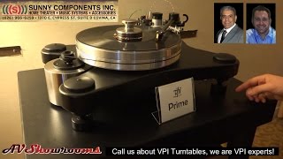 VPI Industries introduces the VPI Prime turntable Mat Weisfeld [upl. by Patin]