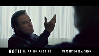 Gotti  Il primo padrino John Travolta  Spot 15quot [upl. by Dracir212]