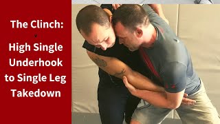 Single Underhook Control To High Single Leg Takedown [upl. by Tonina]