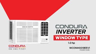 Condura Inverter Window Room AC I Window Type Aircon [upl. by Tranquada537]