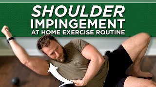 Exercises for Shoulder Impingement  Comprehensive Routine to Do at Home [upl. by Navanod29]