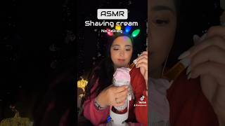 ASMR shaving cream relax relaxingtriggers asmrsounds asmr relaxing asmrtriggers tingles [upl. by Nnylannej]