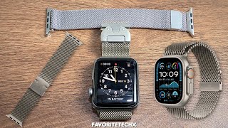 Apple made Watch Ultra 2 Milanese Loop for APPLE WATCH 3 ❓❓❓ [upl. by Puglia]