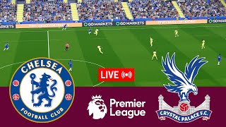 LIVE Chelsea vs Crystal Palace Premier League 2425 Full Match  Video Game Simulation [upl. by Atiuqram]