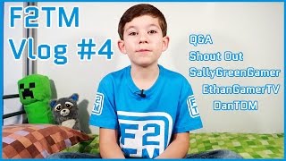 Gaming Vlog 4  QampA  SallyGreenGamer Shout Out  2016  EthanGamerTV  DanTDM  Roblox  F2TM [upl. by Kooima]